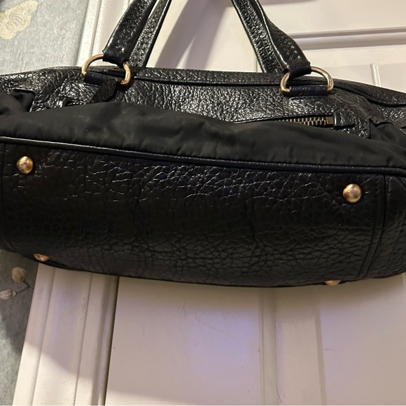 Prada Berlino Trimmed Tessuto Bag - Picture 6 of 13